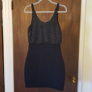 Express mini dress size XS black